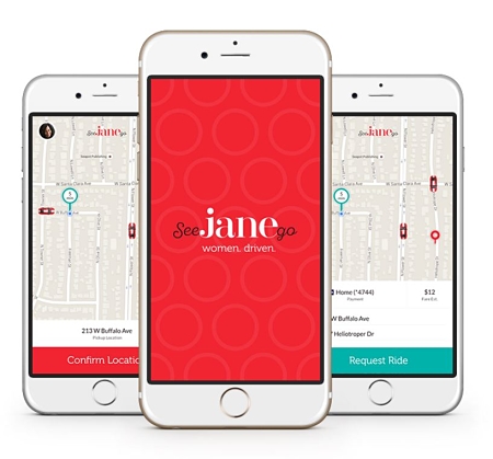 See Jane Go Ridehail App